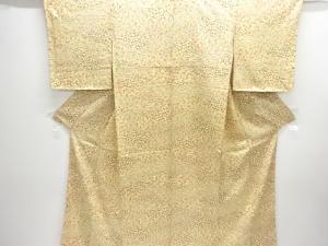 草花模様小紋着物